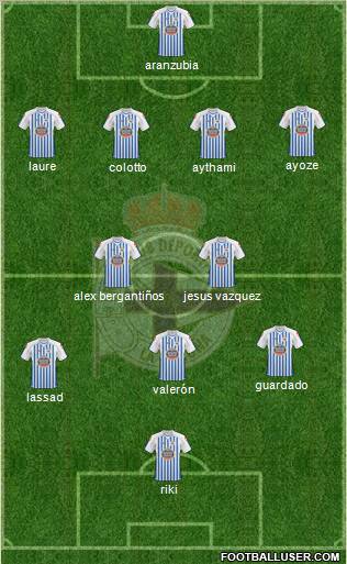 R.C. Deportivo de La Coruña S.A.D. Formation 2011