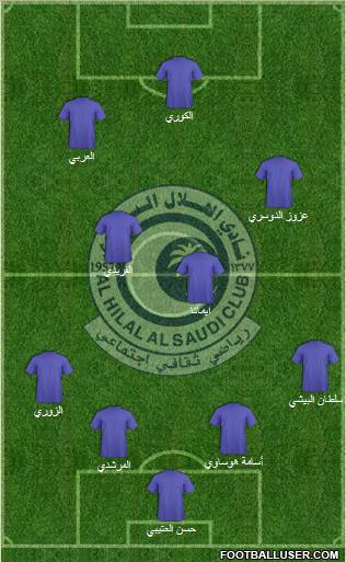 Al-Hilal (KSA) Formation 2011