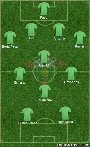 Racing Club de Ferrol S.A.D Formation 2011