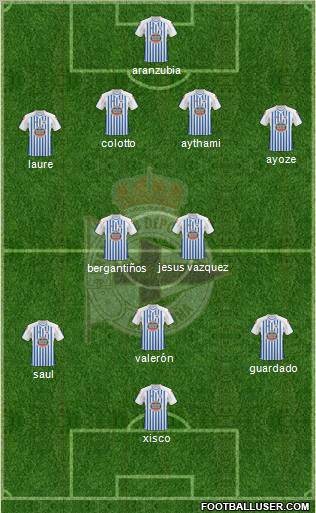R.C. Deportivo de La Coruña S.A.D. Formation 2011