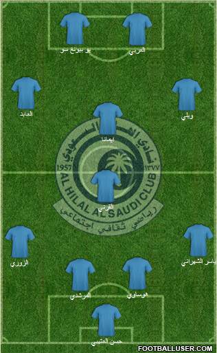 Al-Hilal (KSA) Formation 2011