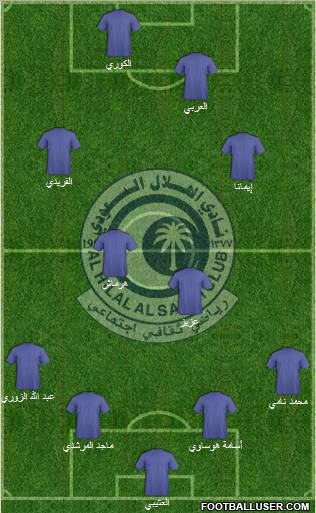 Al-Hilal (KSA) Formation 2011