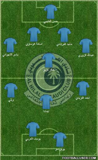 Al-Hilal (KSA) Formation 2011