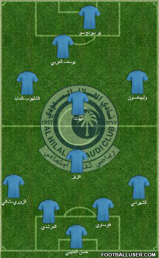 Al-Hilal (KSA) Formation 2011