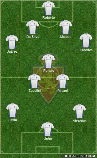 R. Zaragoza S.A.D. Formation 2011