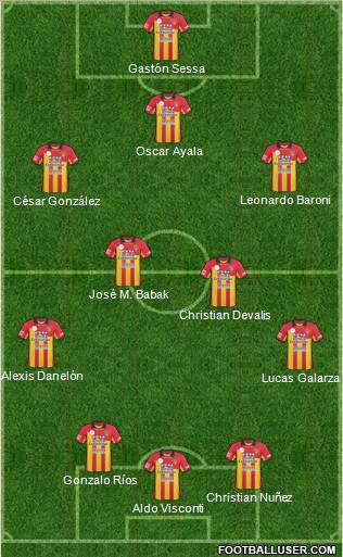 Boca Unidos Formation 2011