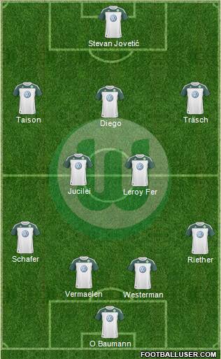VfL Wolfsburg Formation 2011