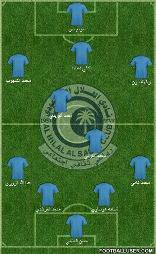 Al-Hilal (KSA) Formation 2011