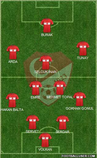 Turkey Formation 2011