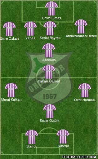 Orduspor Formation 2011