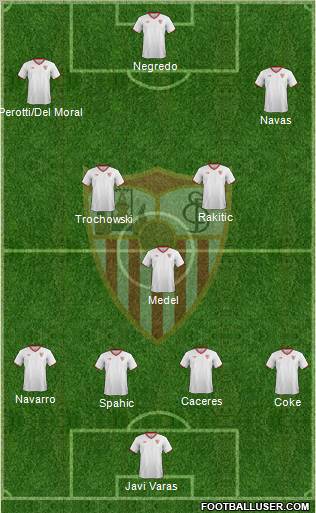 Sevilla F.C., S.A.D. Formation 2011