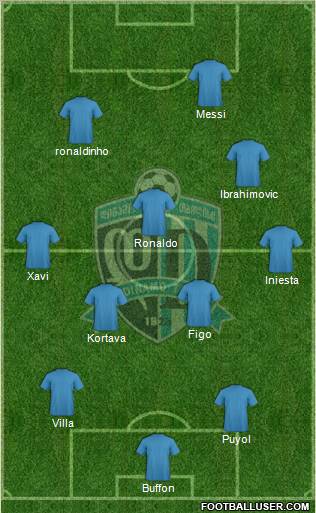 Dinamo Tbilisi Formation 2011