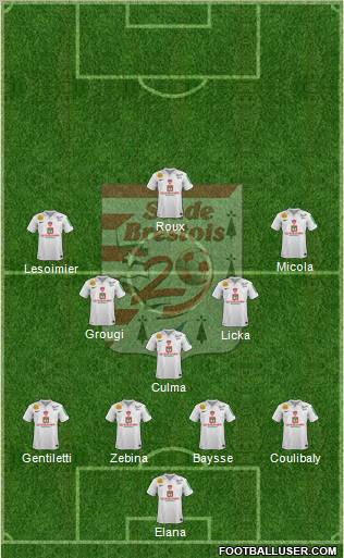Stade Brestois 29 Formation 2011