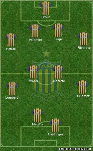 Rosario Central Formation 2011