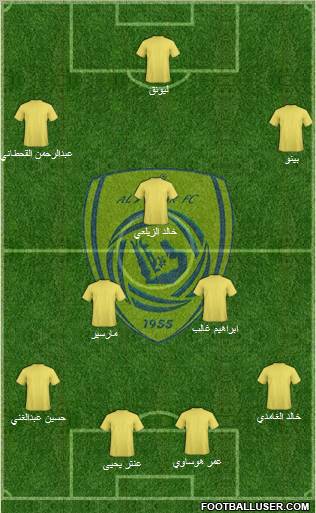 Al-Nassr (KSA) Formation 2011