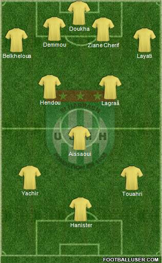 Union Sportive Madinet El-Harrach Formation 2011