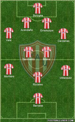 Unión de Santa Fe Formation 2011