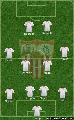 Sevilla F.C., S.A.D. Formation 2011