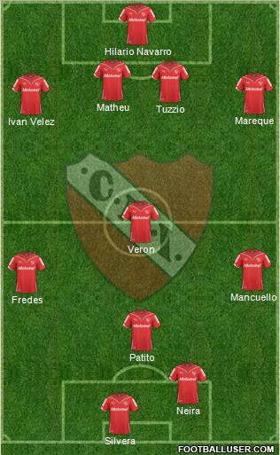Independiente Formation 2011