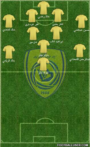 Al-Nassr (KSA) Formation 2011