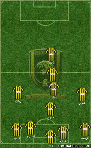 Al-Ittihad (KSA) Formation 2011