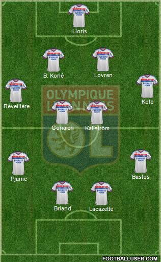 Olympique Lyonnais Formation 2011
