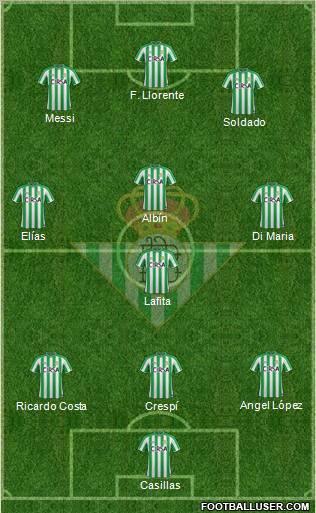 Real Betis B., S.A.D. Formation 2011