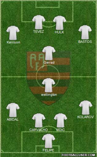 AA Flamengo Formation 2011