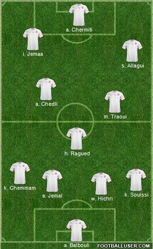 Tunisia Formation 2011