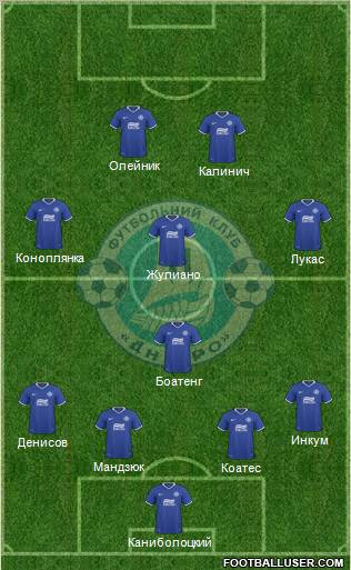 Dnipro Dnipropetrovsk Formation 2011