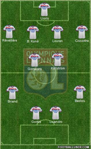 Olympique Lyonnais Formation 2011