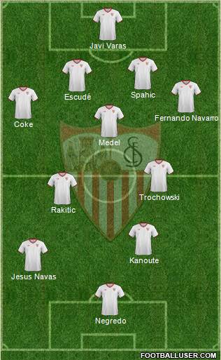Sevilla F.C., S.A.D. Formation 2011