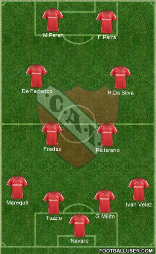 Independiente Formation 2011