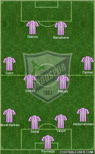 Orduspor Formation 2011