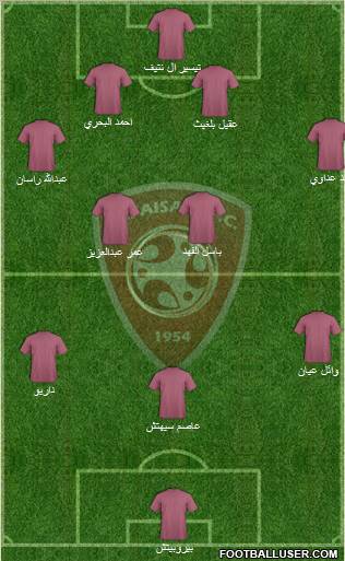 Al-Faysali (KSA) Formation 2011