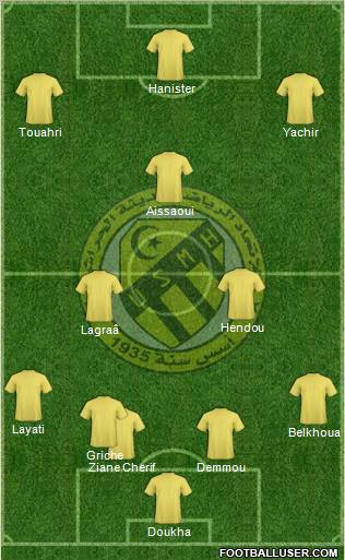 Union Sportive Madinet El-Harrach Formation 2011