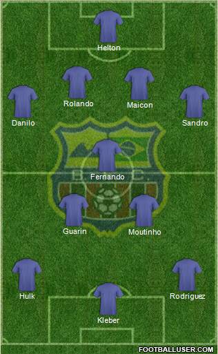 Barcelona FC (RJ) Formation 2011