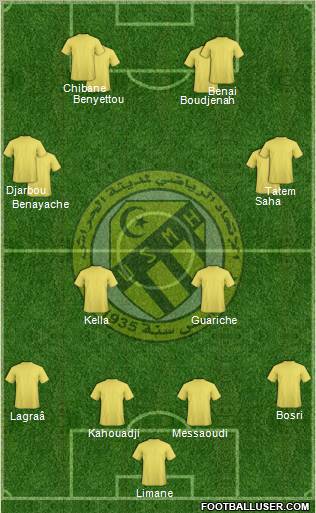 Union Sportive Madinet El-Harrach Formation 2011