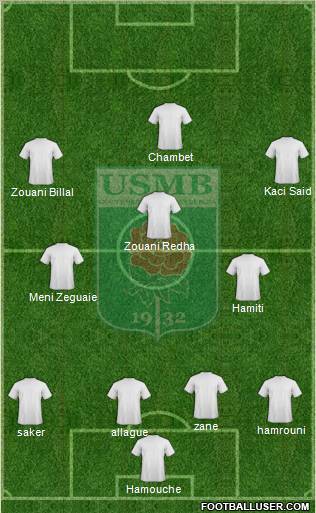 Union Sportive Madinet Blida Formation 2011