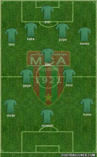 Mouloudia Club d'Alger Formation 2011