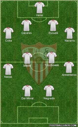 Sevilla F.C., S.A.D. Formation 2011