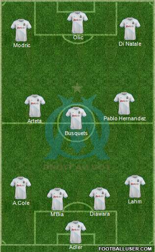 Olympique de Marseille Formation 2011