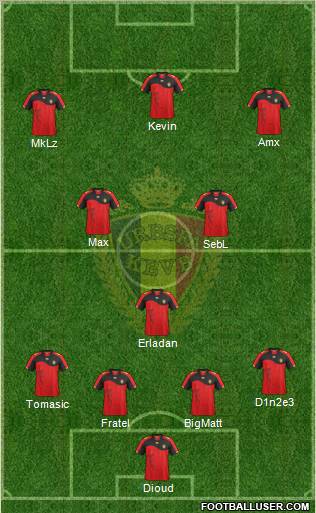 Belgium Formation 2011