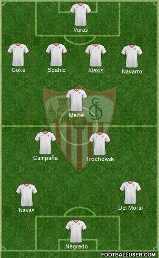 Sevilla F.C., S.A.D. Formation 2011