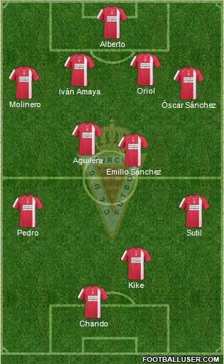 Real Murcia C.F., S.A.D. Formation 2011