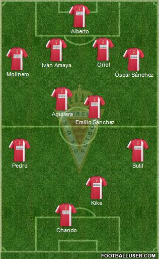 Real Murcia C.F., S.A.D. football formation