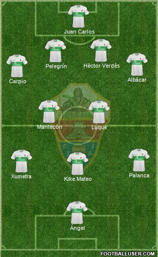 Elche C.F., S.A.D. Formation 2011