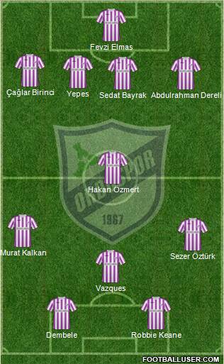 Orduspor Formation 2011