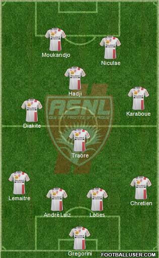 A.S. Nancy Lorraine Formation 2011