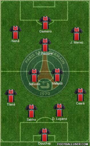 Paris Saint-Germain Formation 2011